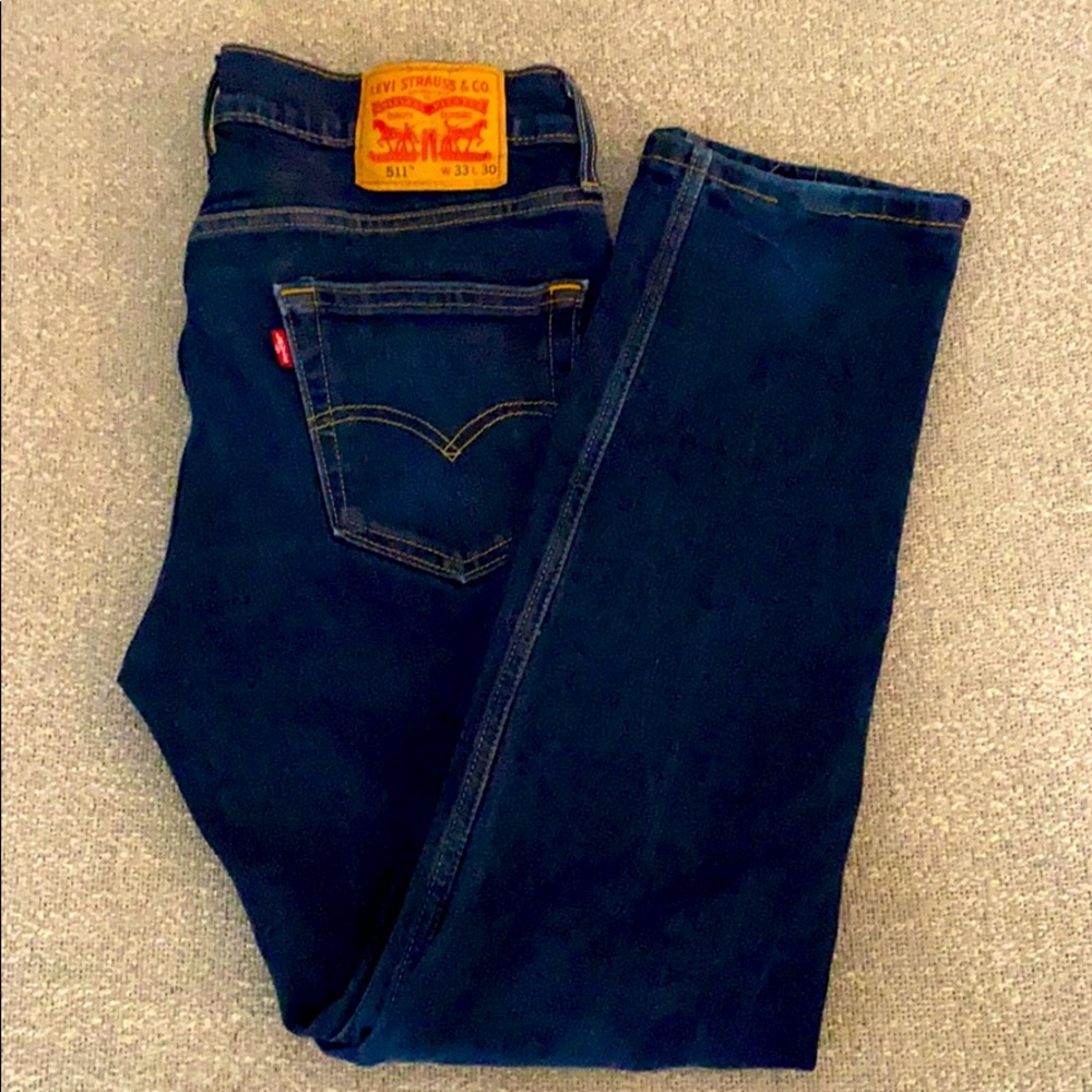 Men’s Levi’s 511 Slim Fit Jeans Sz 33x30